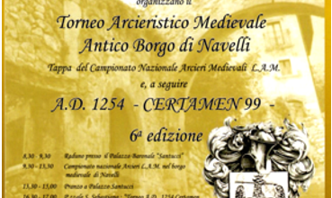 Torneo Arcieristico Medievale – Navelli 14 Luglio 2013