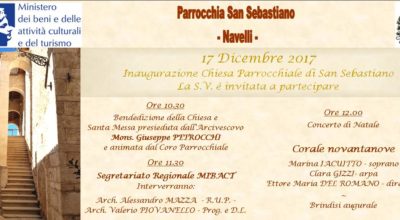 Inaugurazione Chiesa San Sebastiano