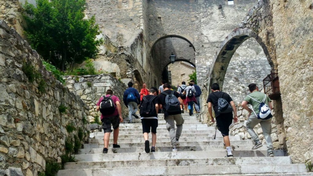 Navelli: Scuole in visita