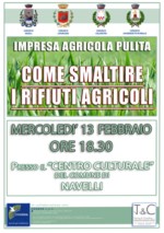 Incontro informativo rifiuti agricoli