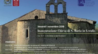 Inaugurazione Chiesa S.Maria in Cerulis