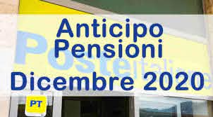 Pagamento pensioni Dicembre 2020 – Informativa Poste Italiane