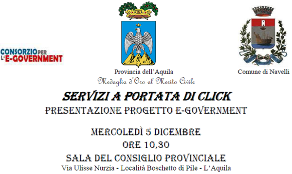 presentazione e-government